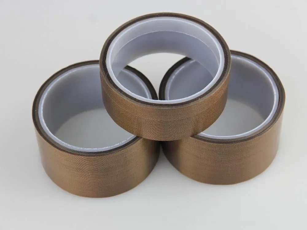PTFE fiberglass tape used on heat sealing machine application