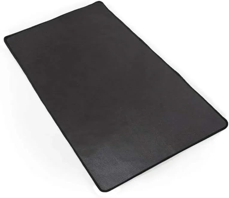 Close-up of silicone coated fiberglass fire pit mat surface