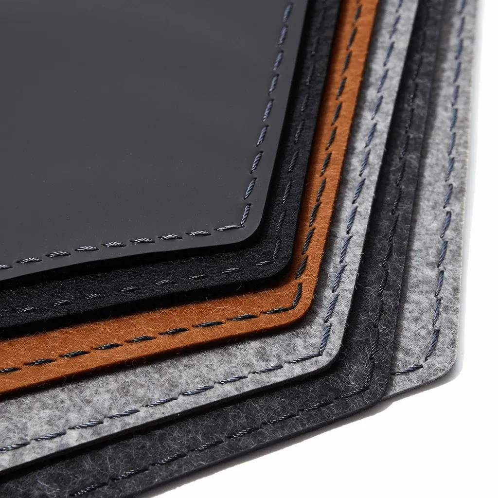Microfiber backing detail for silicone leather textile material