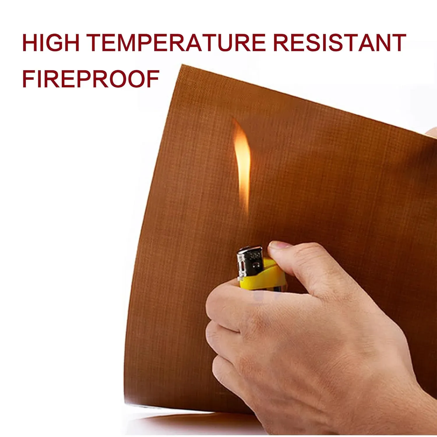 High temperature resistant PTFE non-stick fabric sample
