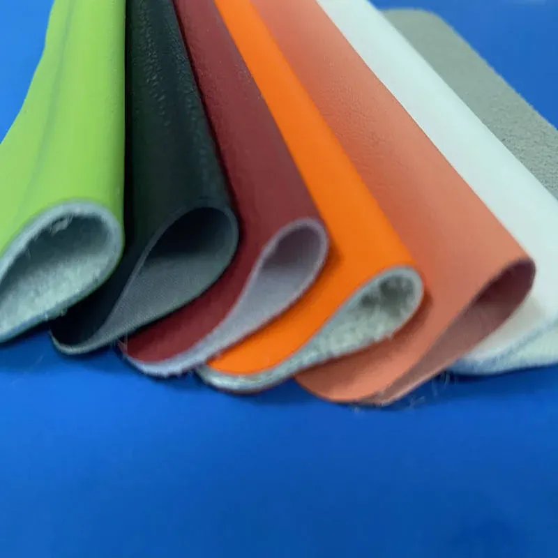 Custom cut silicone leather sheets for OEM use